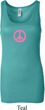 Ladies Peace Tanktop Pink Peace Longer Length Tank Top