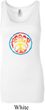 Ladies Peace Tanktop Psychedelic Peace Longer Length Tank Top