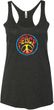 Ladies Peace Tanktop Psychedelic Peace Tri Blend Racerback Tank Top