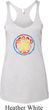 Ladies Peace Tanktop Psychedelic Peace Tri Blend Racerback Tank Top