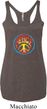 Ladies Peace Tanktop Psychedelic Peace Tri Blend Racerback Tank Top
