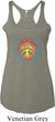 Ladies Peace Tanktop Psychedelic Peace Tri Blend Racerback Tank Top
