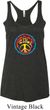 Ladies Peace Tanktop Psychedelic Peace Tri Blend Racerback Tank Top