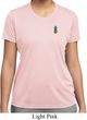 Ladies Pineapple Patch Pocket Print Moisture Wicking T-shirt