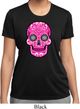 Ladies Pink Sugar Skull Dry Wicking T-shirt