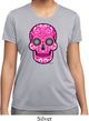 Ladies Pink Sugar Skull Dry Wicking T-shirt