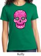 Ladies Pink Sugar Skull T-shirt