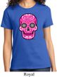 Ladies Pink Sugar Skull T-shirt