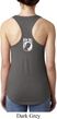 Ladies Pow Mia Back Print Ideal Racerback