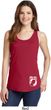 Ladies Pow Mia Bottom Print Tank Top