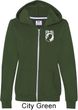 Ladies Pow Mia Pocket Print Full Zip Hoodie