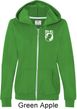 Ladies Pow Mia Pocket Print Full Zip Hoodie