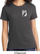 Ladies Pow Mia Pocket Print T-shirt
