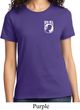 Ladies Pow Mia Pocket Print T-shirt