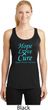 Ladies Prostate Cancer Hope Love Cure Dry Wicking Racerback