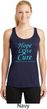 Ladies Prostate Cancer Hope Love Cure Dry Wicking Racerback