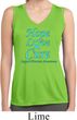 Ladies Prostate Cancer Hope Love Cure Dry Wicking Sleeveless Shirt