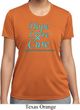 Ladies Prostate Cancer Hope Love Cure Dry Wicking T-shirt