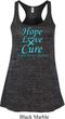 Ladies Prostate Cancer Hope Love Cure Flowy Racerback