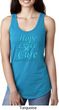 Ladies Prostate Cancer Hope Love Cure Ideal Racerback