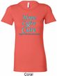 Ladies Prostate Cancer Hope Love Cure Longer Length Shirt