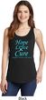 Ladies Prostate Cancer Hope Love Cure Tank Top