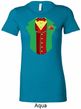 Ladies Rasta Vest Tuxedo Longer Length Shirt