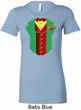 Ladies Rasta Vest Tuxedo Longer Length Shirt