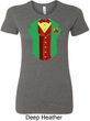 Ladies Rasta Vest Tuxedo Longer Length Shirt