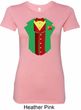 Ladies Rasta Vest Tuxedo Longer Length Shirt