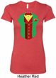 Ladies Rasta Vest Tuxedo Longer Length Shirt