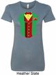 Ladies Rasta Vest Tuxedo Longer Length Shirt
