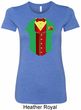 Ladies Rasta Vest Tuxedo Longer Length Shirt