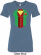 Ladies Rasta Vest Tuxedo Longer Length Shirt