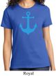 Ladies Sailing Shirt Blue Anchor Tee T-Shirt
