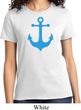 Ladies Sailing Shirt Blue Anchor Tee T-Shirt