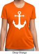 Ladies Sailing Shirt White Anchor Moisture Wicking Tee