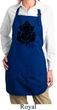 Ladies Shadow Ganesha Full Length Apron with Pockets