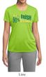 Ladies Shirt 10% Irish 90% Drunk Moisture Wicking Tee T-Shirt