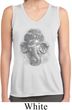 Ladies Shirt 3D Ganesha Lights Sleeveless Moisture Wicking Tee