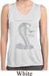 Ladies Shirt 50 Years Cobra Sleeveless Moisture Wicking Tee T-Shirt