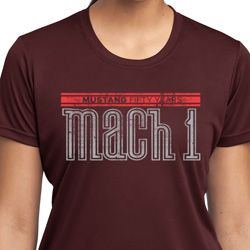 Ladies Shirt 50 Years Mach 1 Moisture Wicking Tee T-Shirt