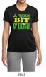 Ladies Shirt A Wee Bit Irish Shamrock Moisture Wicking Tee T-Shirt