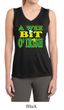 Ladies Shirt A Wee Bit Irish Shamrock Sleeveless Moisture Wicking Tee