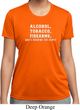 Ladies Shirt Alcohol Tobacco Firearms ATF Moisture Wicking Tee T-Shirt