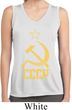 Ladies Shirt CCCP Distressed Sleeveless Moisture Wicking Tee