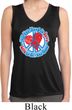 Ladies Shirt All You Need is Love Sleeveless Moisture Wicking Tee