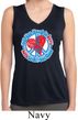 Ladies Shirt All You Need is Love Sleeveless Moisture Wicking Tee