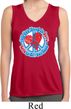 Ladies Shirt All You Need is Love Sleeveless Moisture Wicking Tee
