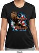 Ladies Shirt American By Birth Moisture Wicking Tee T-Shirt